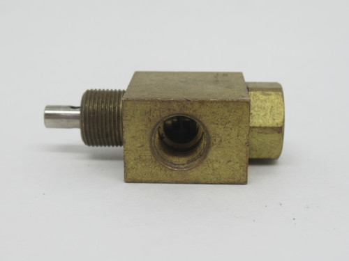 Clippard MJV-3 High Flow Stem Control Valve 3-Way 1/8" NPT 300 psig USED