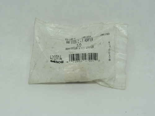 Bow 470914 Bar Stock C x F Adapter 1/2" HOLEY BAG NWB