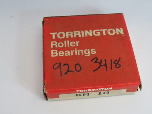 Torrington KM-18 Metric Lock Nut M90x2 Thread 120mmOD 16mmW WRITING ON BOX NEW