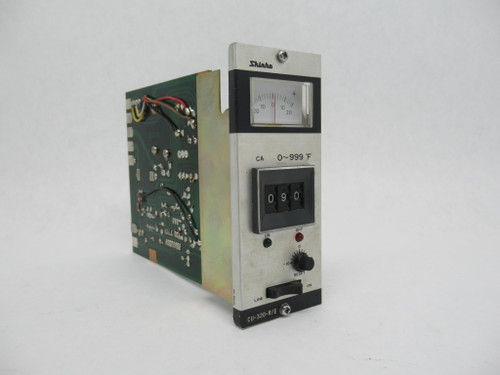 Shinko CU-320-R/E Temperature Controller 0-999 Degrees F USED
