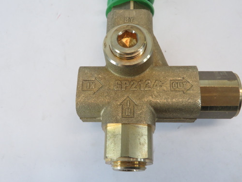 General Pump GP2124 Unloader Valve 4500 max psi 1/2" FPT In/Outlet 21gpm NOP