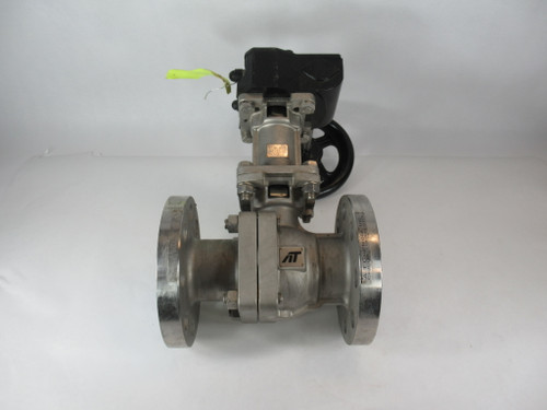 A-T Controls FD9-F3 Stainless Steel Ball Valve Class 300 2" Size SHELF WEAR NOP