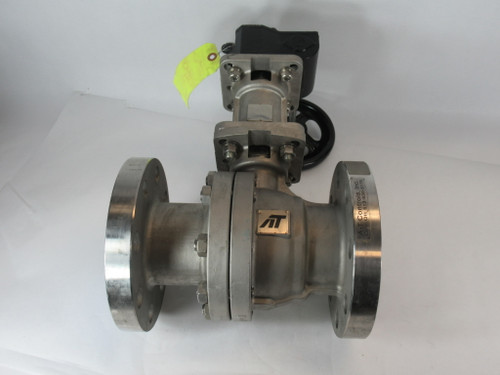 A-T Controls FD9-F3 Stainless Steel Ball Valve Class 300 3" NO NAMEPLATE NOP