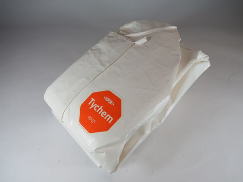 Dupont SL127BWHXL001200 Hooded Chemical Resistant Coverall Tychem 4000 Lot/2 NOP