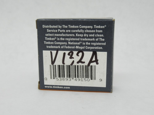 Timken 471224 National Oil Seal 1.503" OD 1" ID 0.25" W WRITING ON BOX NEW