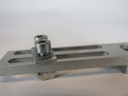 ASS 1-105-17-00 WSL-X-14-50-U Long Angle Clamp for Pneumatics USED