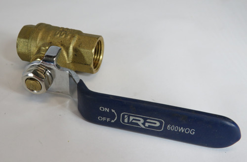 IRP BALL-.375 Brass Ball Valve 3/8"FNPTx3/8"FNPT 600 WOG SHELF WEAR NOP