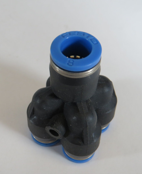 Festo 153210 QSQ-8-6 Multiple Distributor Fitting 1x8mm 4x6mm Tube NOP