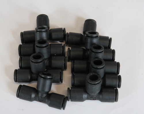 Legris 3104-06-00 Tee Push to Connect Fitting 6mm Tube Lot of 10 NOP