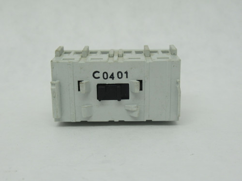 Allen-Bradley 195-MB11 Ser A Auxiliary Contact Adder Deck 500V 10A 1NO 1NC USED