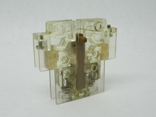 Allen-Bradley 195-GA10 Series A Auxiliary Contact Adder Deck 600V 10A 1NO USED