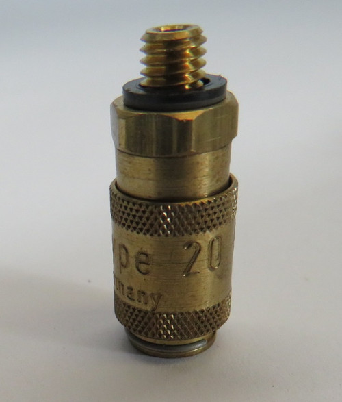 Parker 20KAAM05MPN European Profile ND 2.7 Quick Coupling M5 Brass Lot of 10 NOP