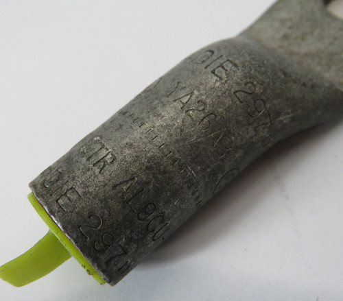 Burndy YA26A3 2 Hole Cable Lug DIE CODE 297 2/0 AWG SHELF WEAR NOP