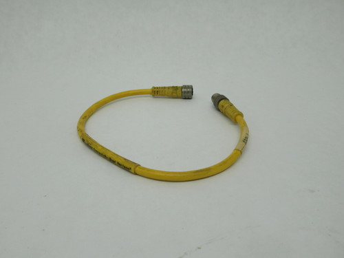 Woodhead 443030A10M003 Connector Cable 3-Pin 4A 60VAC 75VDC 0.3m L USED