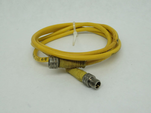 Woodhead 443030A10M010 Connector Cable 3-Pin 4A 60VAC 75VDC 1m L USED