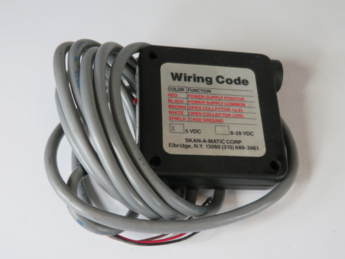 Skan-A-Matic C40000 Visible Control Beam Open Bag NWB