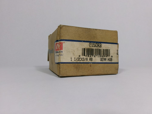 TB Wood's G15CRB Gear Coupling Hub 1-1/2C x 3/8" SHELF WEAR NEW