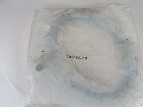 Transducer Direct TD5P-CR-10 Right Angle 5Pin Transducer Cable 10' HOLEY BAG NWB