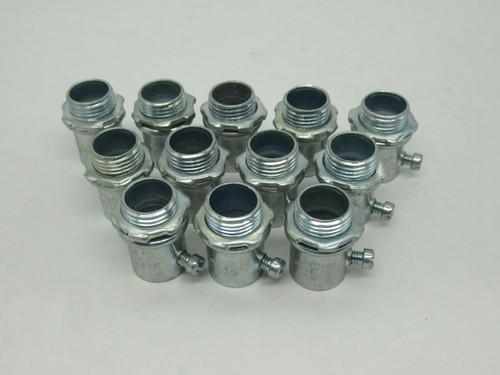 AFC SC50 Steel Set Screw Connector 1/2" Lot of 12 NOP