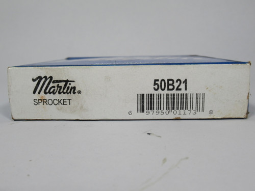 Martin 50B21 Roller Chain Sprocket 3/4" Bore 21T 50 Chain SEALED NEW