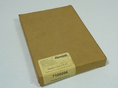 Dynalab 7100006 Probe Assembly 8ft  NEW