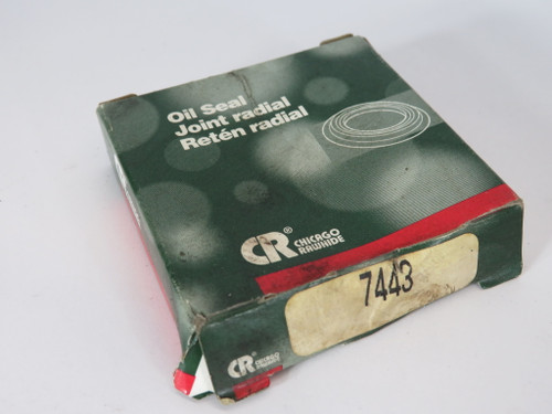 Chicago Rawhide 7443 Oil Seal 1.25"OD 0.75"ID 0.25"W BOX DAMAGE NEW