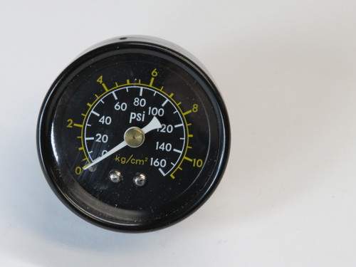 Generic NR271MDA0006 Dry Pressure Gauge 0-160 psi 2.5" D 1/4" NPT BOX DAMAGE NEW