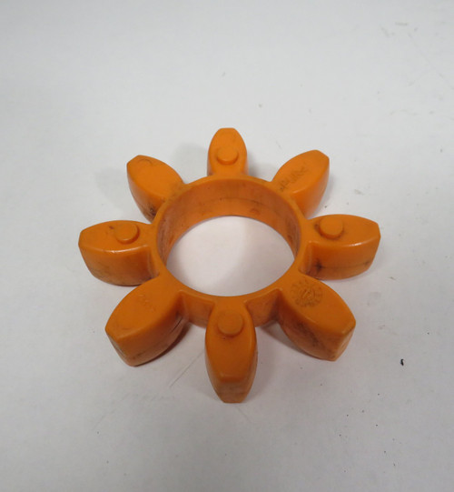 KTR 020381000045 Rotex 38 Series Orange Spider Insert 92 Shore-A USED