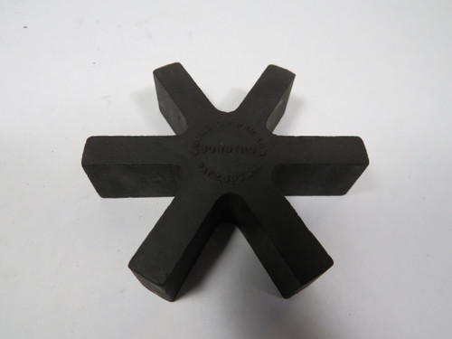 C. Bond Company 3B30 Bondtru Spider Coupling Insert 3" OD 11/16" W USED