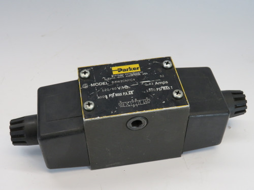 Parker D3W1CNYC4-32 Directional Valve 3000 psi 120V 60Hz 0.72A SHELF WEAR USED