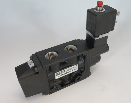 Norgren K41EA00-KS1-KV2 Locking Solenoid Actuated/Spring Return 3/8" NPT NOP