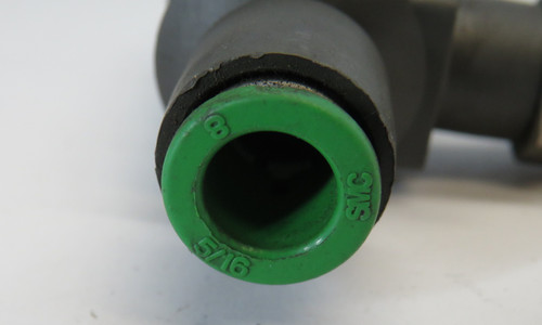 SMC ASV410F-N02-09S Speed Exhaust Control 5/16" Tube 1/4" NPT USED