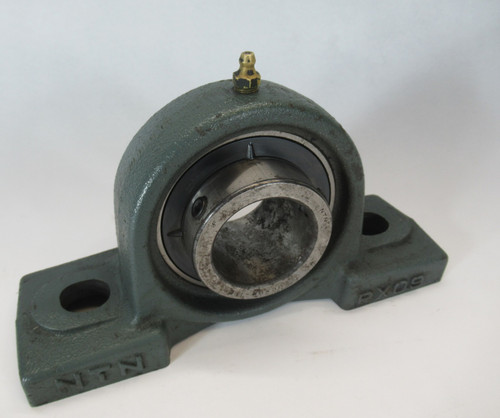 NTN UCPX09-112D1 Pillow Block Bearing 2 Bolt 1-3/4" Bore Cast Iron RUST NOP