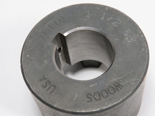 TB Wood's L110112 Coupling Hub 1-1/2" Bore 3.33" OD 1.69" LTB USED
