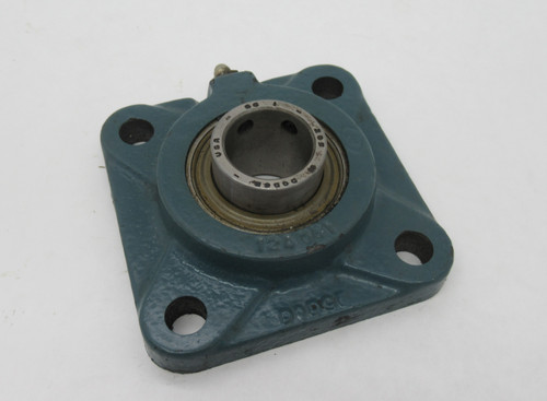 Dodge F4B-SC-100 Square Flange Bearing 4 Bolt 1" Bore Cast Iron USED