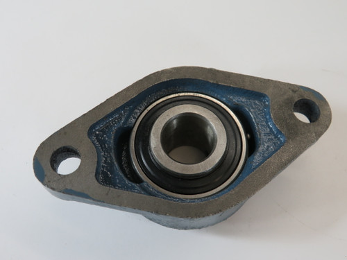 AMI UCFT204-12 Flange Bearing 2 Bolt 3/4" Bore Cast Iron SHELF WEAR USED
