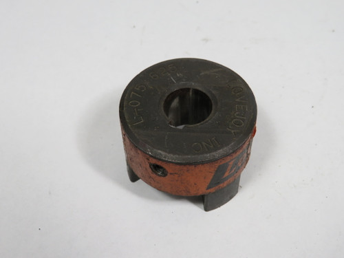 Lovejoy L-075-.625 Jaw Coupling Hub 0.625" Bore 1.7500" OD USED