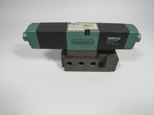 Numatics 082SS43CM Solenoid Valve C/W Speed Control 24VDC 0.25A 6.3W USED