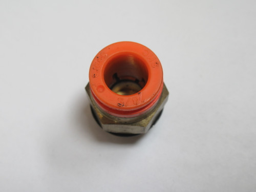SMC KQ2H11-U03A Gasket Seal Male Connector 3/8" Tubing OD Uni 3/8" Thread USED