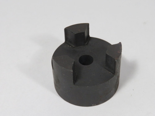 Martin 075-3/8 Jaw Coupling 3/8” Bore 1-3/4" OD No Keyway/No Set Screw USED