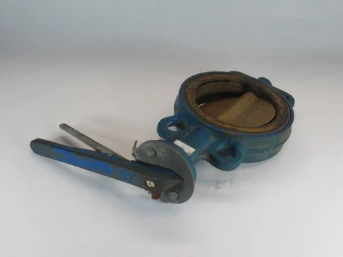 Newman Hattersley 45-113321 Wafer-Style Butterfly Valve 6" DN150 SHELF WEAR USED