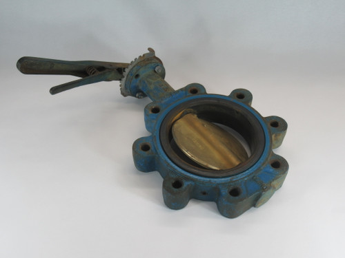 Watts 6-BF-03-121-15 Lug-Style Butterfly Valve 6" DI Body SHELF WEAR USED