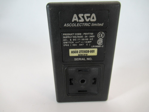 Asco 272839-001 Adjustable Electronic Timer 2-40Sec ON 0.5-45Min OFF USED