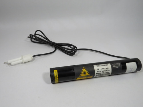 Melles Griot 05-LHP-902 Helium Neon Laser Tube C/W Power Supply 115/230VAC USED