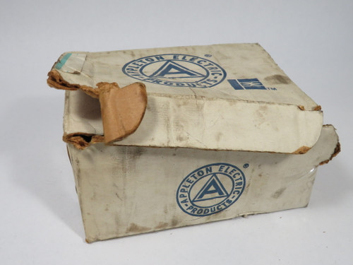 Appleton PLG-125 Recessed Head Close-Up Plug 1-1/4" Lot of 14 SHELF WEAR NEW