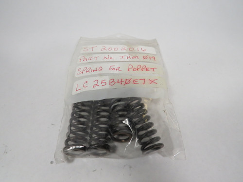 Generic IHM-019 Spring For LC25B40E7X Poppet 2-1/8" L 1-5/8" W LOT OF 4 NOP
