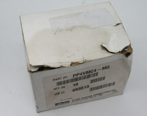 Parker PP4VMC4-MG Polypropylene Ball Valve 1/4" NPT Lot of 9 SHELF WEAR NEW