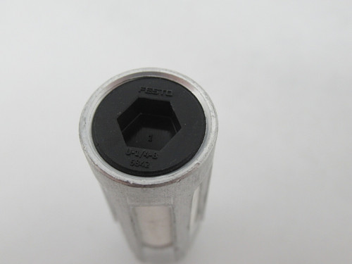 Festo 6842 U-1/4-B Pneumatic Silencer G1/4 0-10 bar 2440l/min NOP