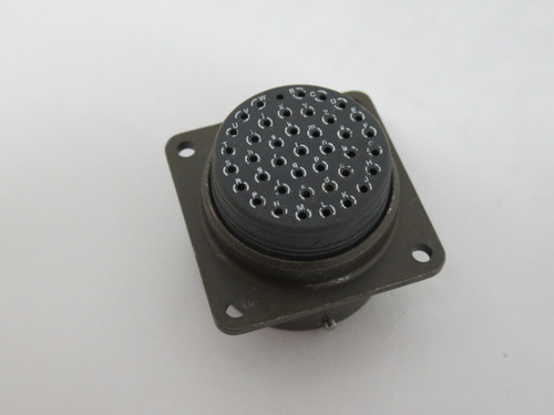 ITT Cannon MS3122E20-41S 41 Pos Circular Connector Receptacle NO PINS NOP