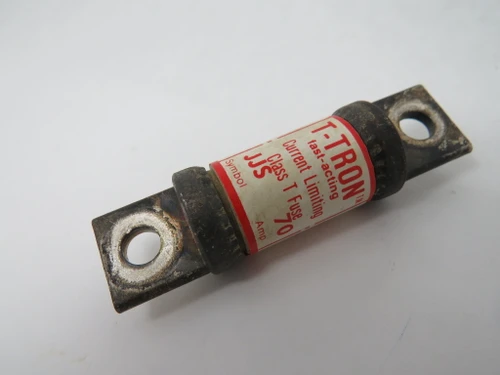 Bussmann JJS-70 T-Tron Current Limiting Fuse 70A 600VAC USED